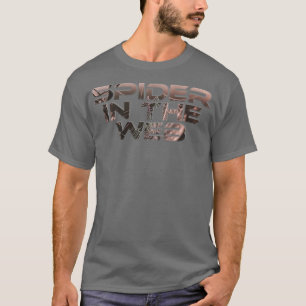 T-shirt Araignée dans le web