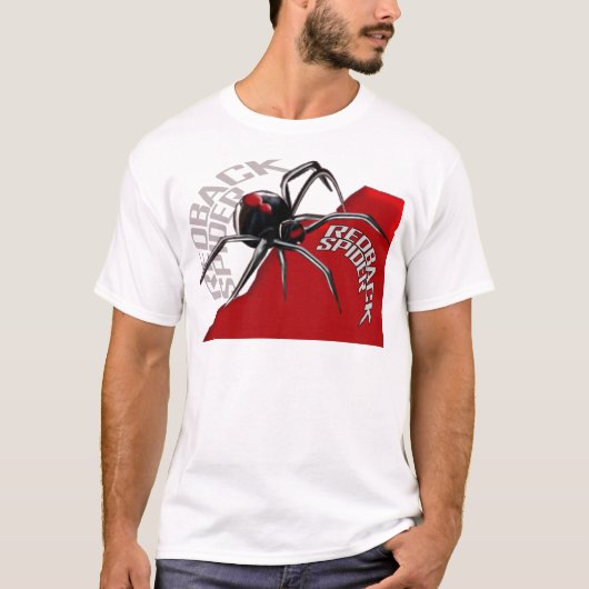 T-shirt Araignée de Redback (Devant)