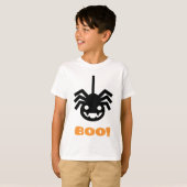 T-shirt Araignée d'Halloween (Devant entier)