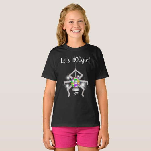 T-shirt Araignée Disco (Devant entier)