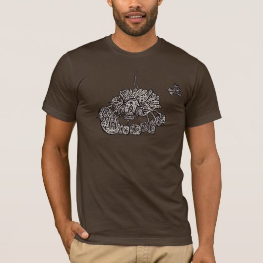 T-shirt araignée et la mouche (Devant)