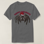 T-shirt Araignée, Phidippus regius, Joyeuses fêtes C (Design devant)