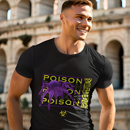 T-shirt Araignée poison Streetwear