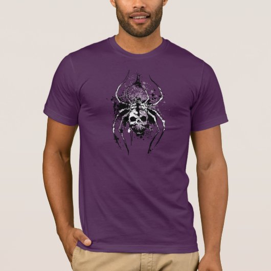 T-shirt AraignéeCrâne (Devant)