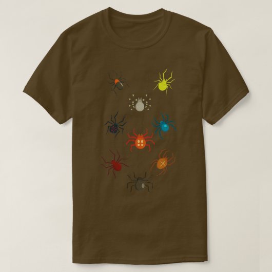 T-shirt Araignées Animal Gift Spider (Design devant)