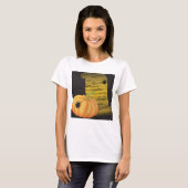 T-shirt Araignées Et Citrouille (Devant entier)