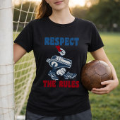 T-shirt Arbitre de Football Amusant Respectez Les Règles C