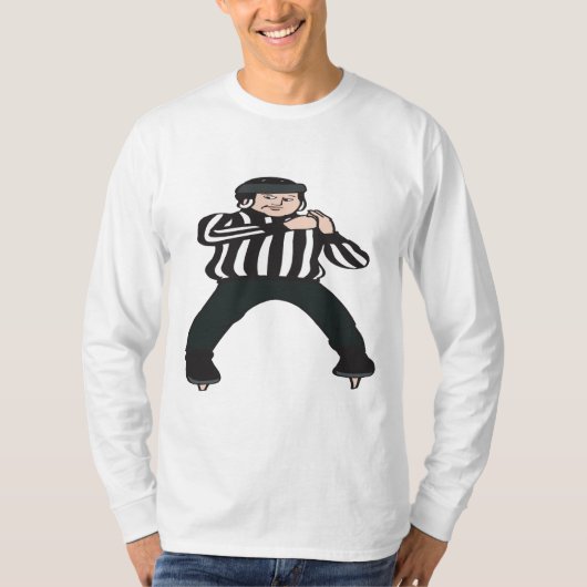 T-shirt Arbitre d'hockey (Devant)