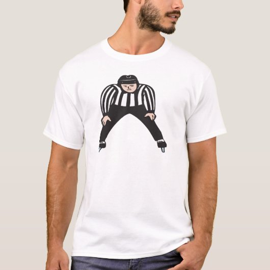 T-shirt Arbitre d'hockey (Devant)