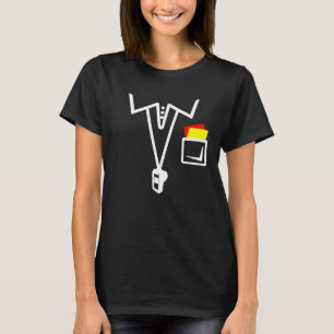 T-shirt Arbitre du costume de football