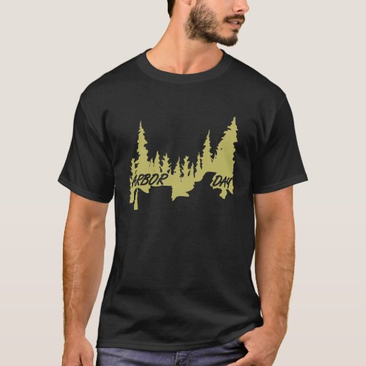 T-shirt Arbor Day Bois Forrest (Devant)