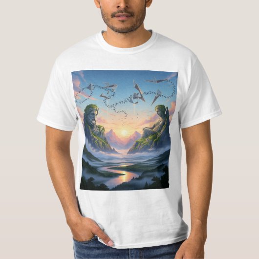 T-shirt Arboreal Echoes (Devant)