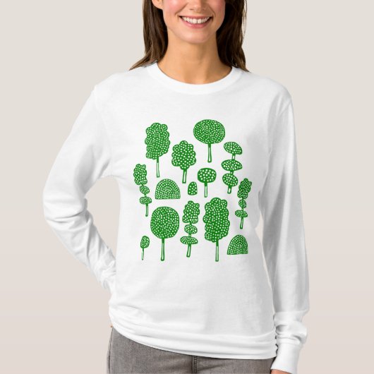 T-shirt Arboretum 230715 - Vert (Devant)