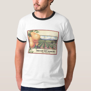 T-shirt Arboriculteurs oranges de BLUFF de VERT d'art de