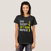 T-shirt Arboriste Bois de Lumberjack (Devant entier)