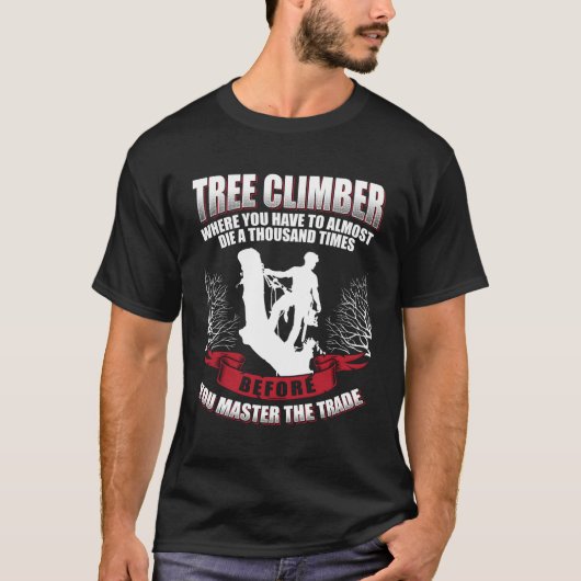 T-shirt Arboriste grimpeur (Devant)