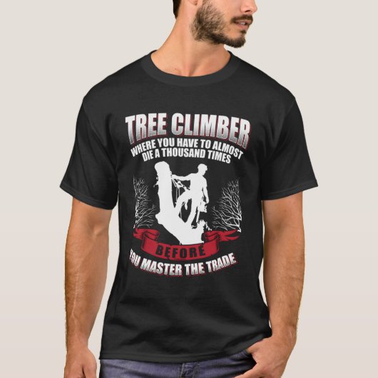 T-shirt Arboriste grimpeur (Devant)
