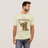 T-shirt Arboristes Forêt Entretien Paysage (Devant entier)