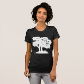 T-shirt Arbre à dessin - Blanc (Devant entier)