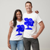 T-shirt Arbre à dessin - Bleu (Unisexe)