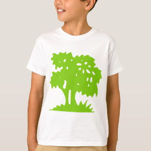 T-shirt Arbre à dessin - Martian Green
