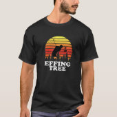 T-shirt Arbre à effet de golf (Devant)