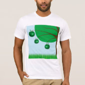 T-shirt Arbre à pomme verte (Devant)
