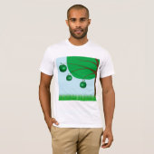 T-shirt Arbre à pomme verte (Devant entier)