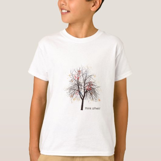 T-shirt Arbre athée (Devant)