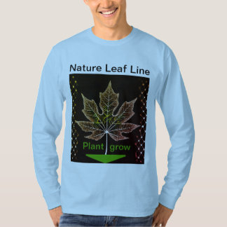 T-shirt Arbre avec feuille de filet - Inspiré de la nature