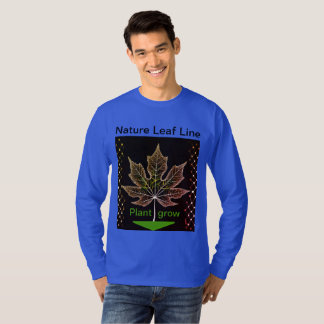 T-shirt Arbre avec feuille de filet - Inspiré de la nature