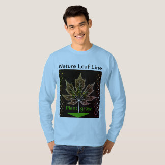 T-shirt Arbre avec feuille de filet - Inspiré de la nature