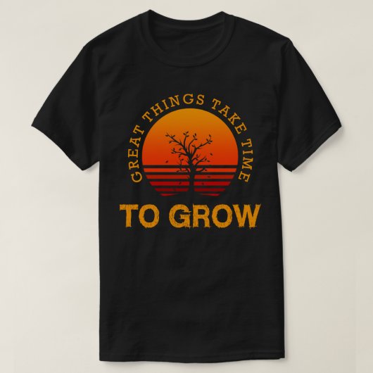 T-shirt Arbre avec petits Feuilles (Design devant)