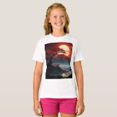 T-shirt Arbre bonsaï (Devant entier)