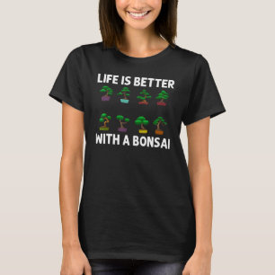 T-shirt Arbre Bonsaï Cool Pour Hommes Femmes Plante Dame J