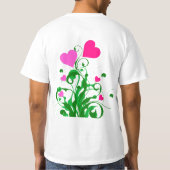 T-shirt Arbre Coeurs d'amour (Dos)