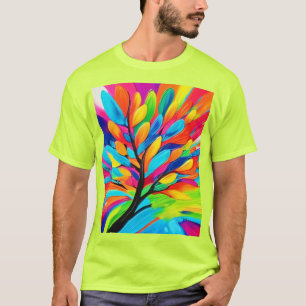 T-shirt Arbre Coloré de Rêves
