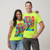 T-shirt Arbre Coloré de Rêves (Unisexe)