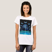 T-shirt Arbre cristal papillon (Devant entier)