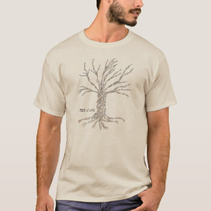 T-shirt ARBRE d'ADN ou arbre de la vie