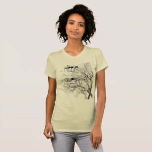 T-shirt Arbre d'âme de coeur hippie de la vie gitan