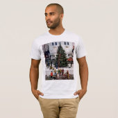 T-shirt Arbre dans la place (Devant entier)