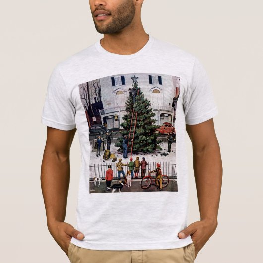 T-shirt Arbre dans la place (Devant)