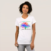 T-shirt Arbre d'autisme dans le spectre (Devant entier)