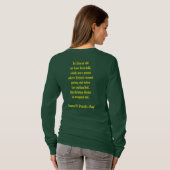 T-shirt Arbre de bouleau de St Patrick (Dos entier)
