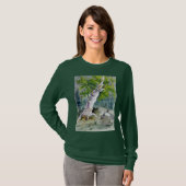 T-shirt Arbre de bouleau de St Patrick (Devant entier)