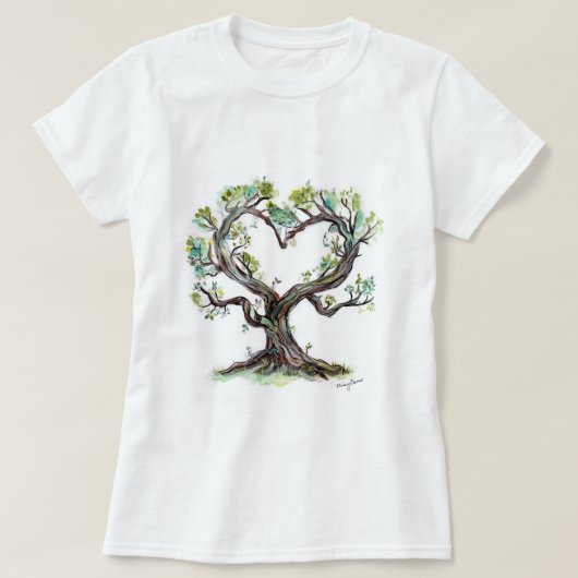 T-shirt Arbre de coeur (Design devant)
