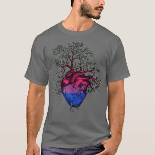 T-shirt Arbre de coeur bisexuel 1