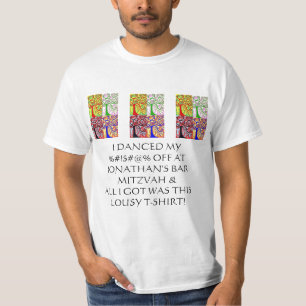 T-shirt Arbre "de don nul de T-shirt" de Mitzvah de barre