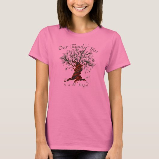 T-shirt Arbre de famille Une ancêtre (Devant)
